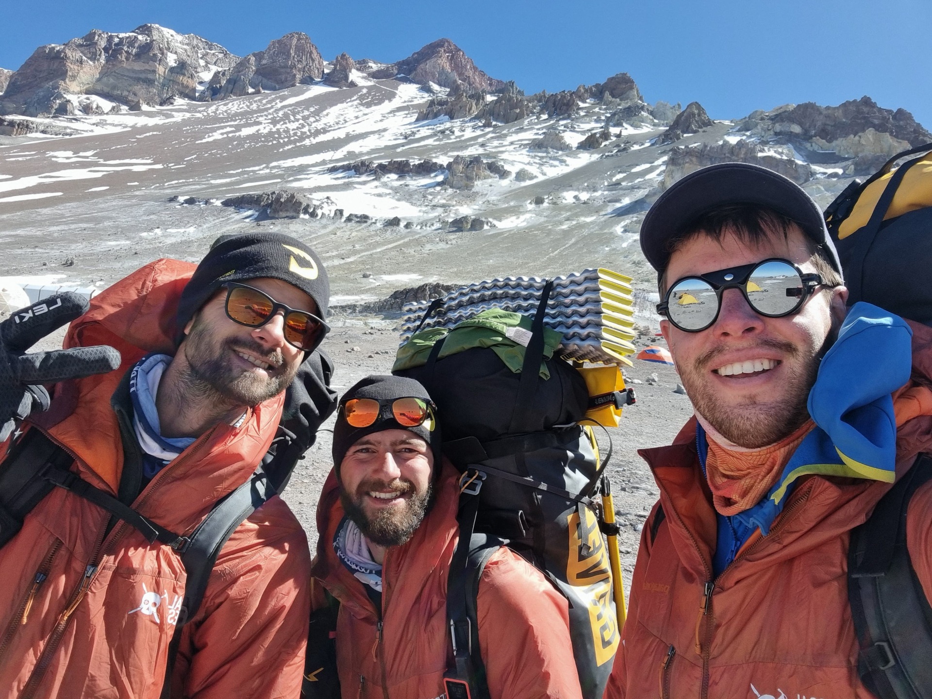 Da sn: Giovanni Cappa, Davide Pellegrini, Paolo Rodi